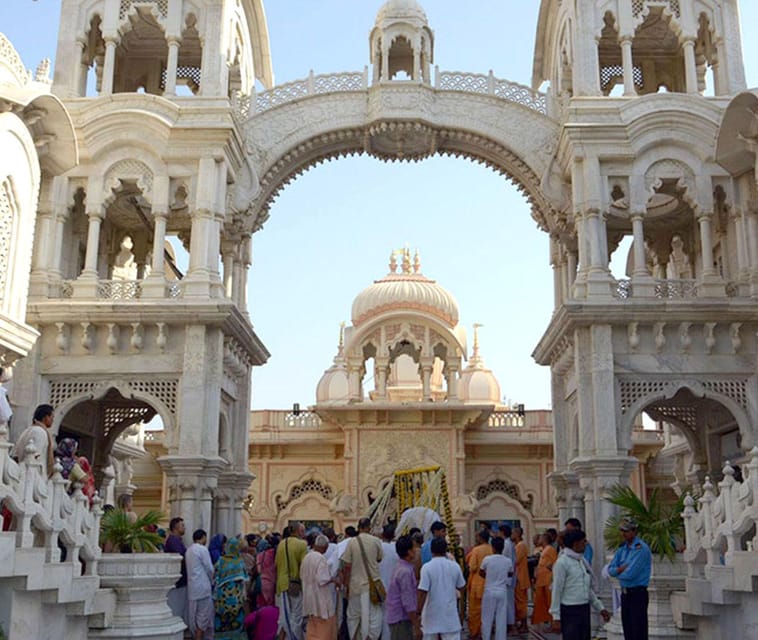 Day Trip to the Temples of Mathura & Vrindavan From Agra