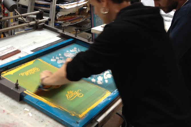 Discovering Artistic Screen Printing (For 2 People)