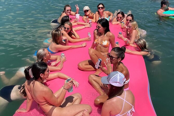 Double Decker Party Barge Pontoon Rental on Lake Travis