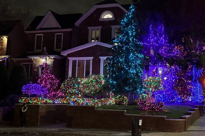 Dyker Heights Christmas Holiday Lights Private Guided Tour - Meeting and End Points
