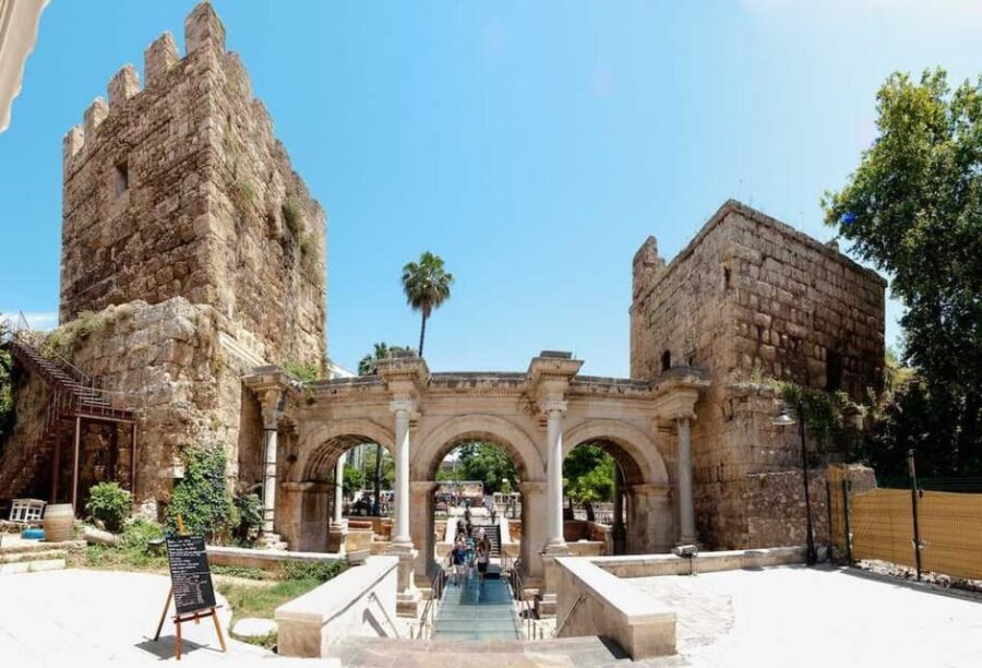 From City of Side: Antalya Old City and Waterfall Day Trip