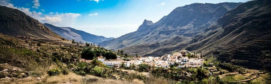 From Las Palmas/Maspalomas: Fataga, Aloe Vera Farm, and Puerto De Mogán.