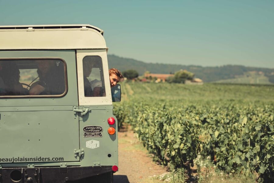 From Lyon : Beaujolais Private Day Tour by Vintage Defender