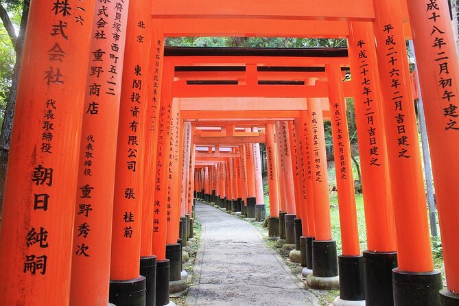 Full Day Tour to Fushimi Inari, Nara Park and Osaka From Kyoto