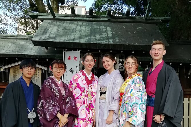 Go Out Freely Wearing a Traditional Kimono