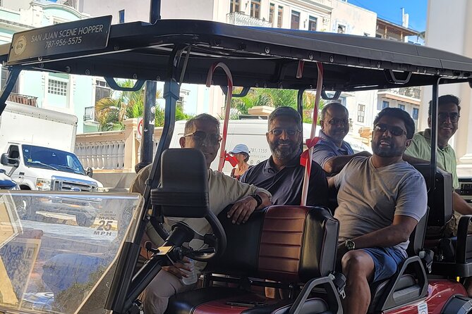 Golf Cart Night Life Ride in San Juan. (Est. )