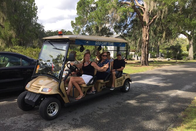 Golf Cart Tours of Bonaventure Cemetery Savannah Georgia