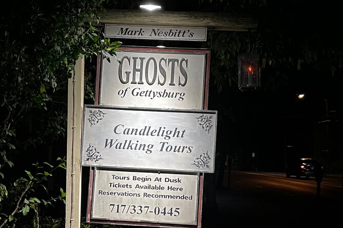 Haunted Civil War Spirits Tour of Downtown Gettysburg