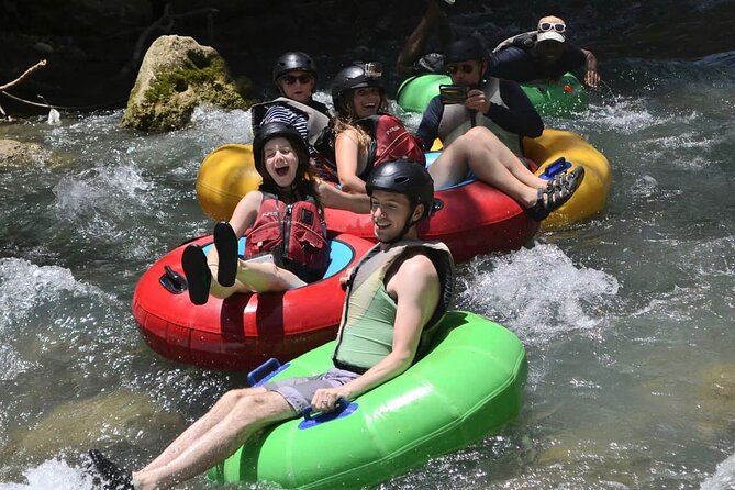 Horseback Riding , Blue Hole Secret Falls & River Tubing Combo