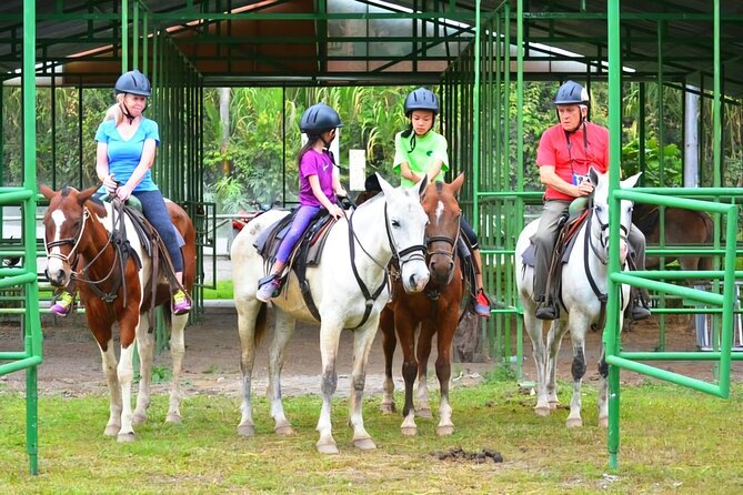 Horseback Riding Next to the Arenal Volcano