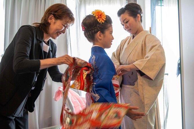 Japanese Kimono Experience Quick Plan From Ginza