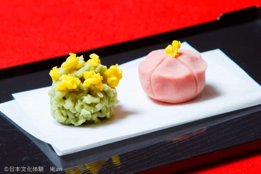 Japanese Traditional Sweets Making