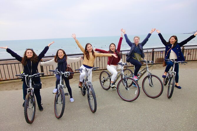 Kamakura Heritage Bike or Walk Tour With Ex-Rickshaw Guide