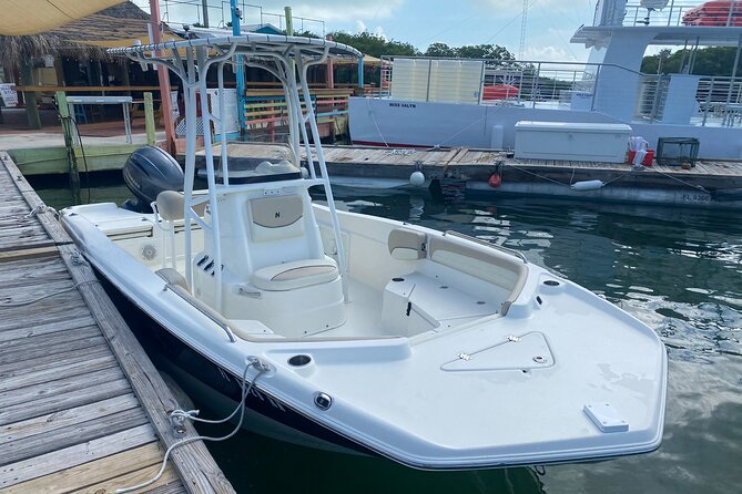 Key West Boat Rental With Seat Sound and Fishing Upgrades