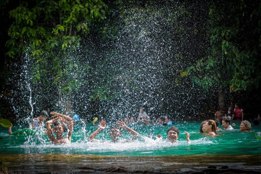 Krabi: Emerald Pool, Hot Waterfall, & Tiger Cave Temple Tour