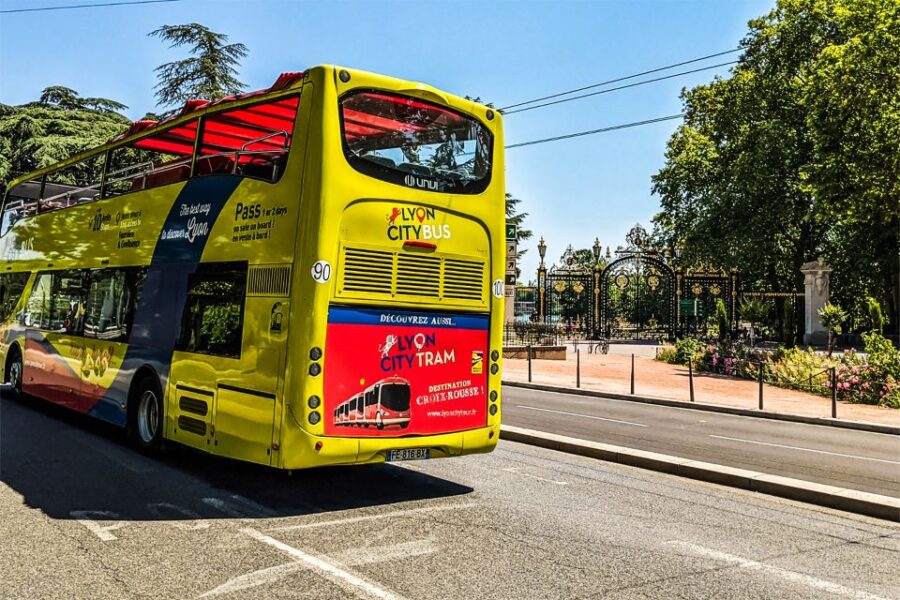 Lyon City Hop-on Hop-off Sightseeing Bus Tour