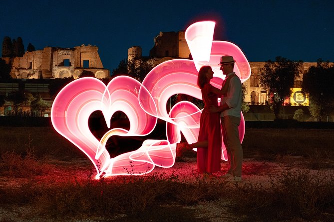 Magical Light Painting Photoshoot in Rome - Photography Details