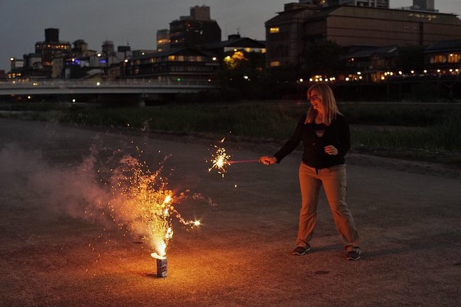 Make Some Amazing Memories Watching Fireworks Along Kyotos Famous Kamo River!