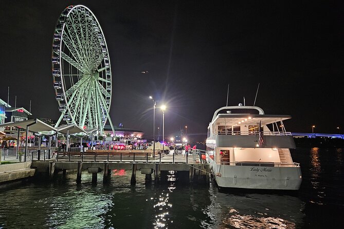 Miami Skyline Evening Cruise of Biscayne Bay on Luxury Yacht - Overview of the Evening Cruise Experience