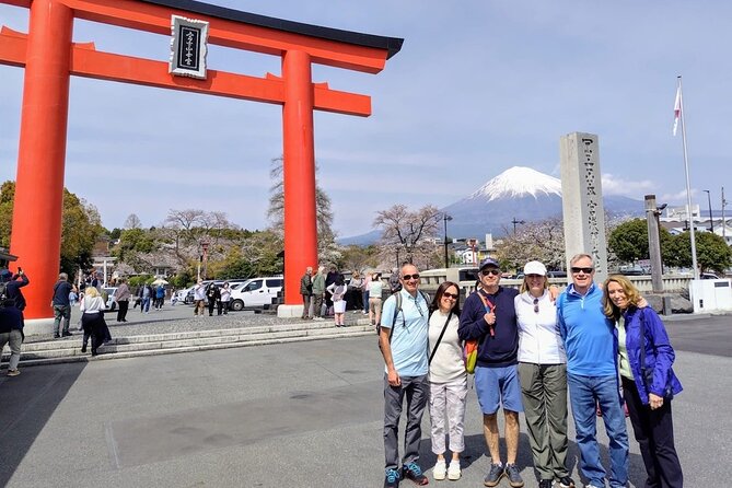Mt.Fuji Area Tour From Shimizu Port /Sedan Taxi
