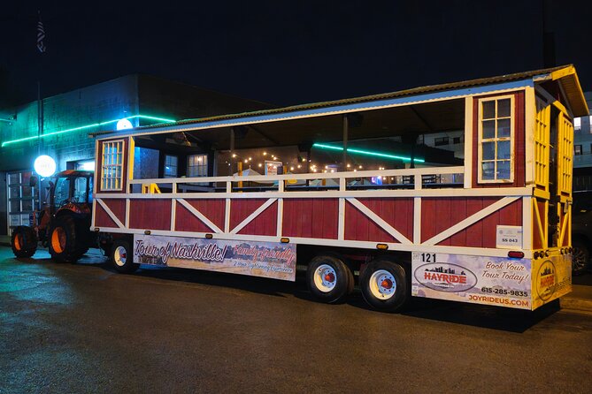 Night-Time Hayride Sightseeing Tractor Tour of Nashville - Tour Overview