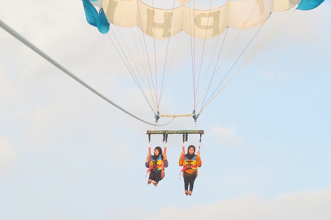 Nusa Dua Marine Parasailing Adventure,Tubing Ride and Diving Experience