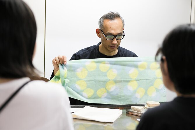 Original Scarf Tie-Dyeing Experience and Workshop Tour