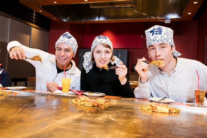 Osaka Takoyaki Okonomi Experience Tour&Cooking Class