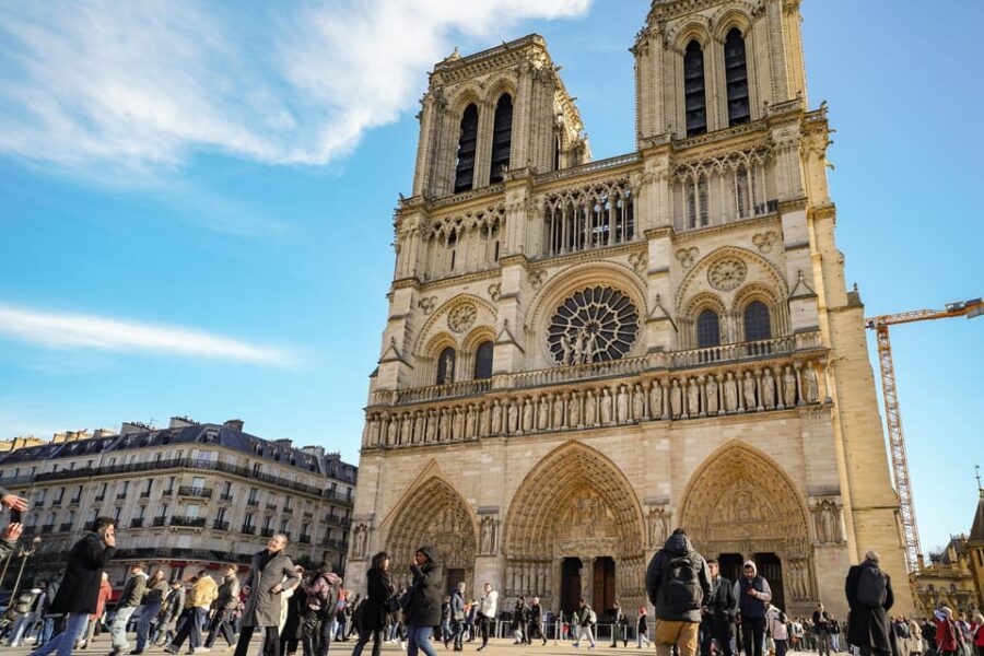 Paris: Notre Dame Cathedral Exterior Tour With Free Entry - Tour Overview and Pricing