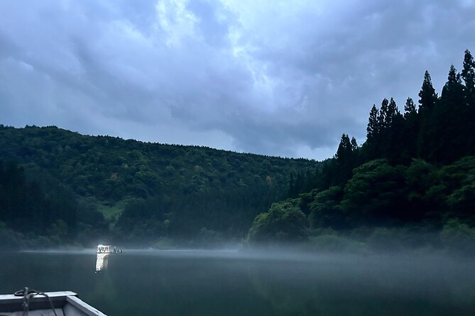 Private Boat Night Tour of the Mugenkyo Ravine