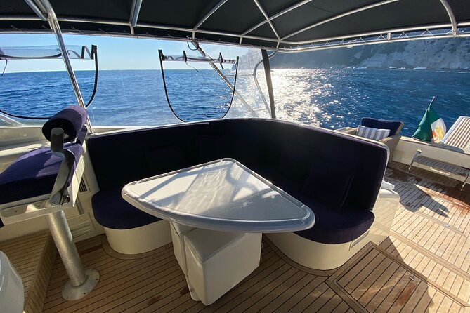 Private Boat Tour From Naples to Capri & Amalfi Coast TORNADO 50