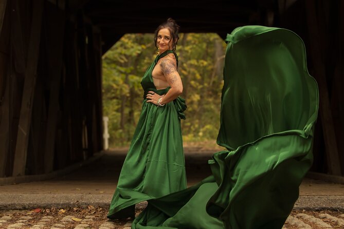 Private Flying Dress Photo Session in St. Louis