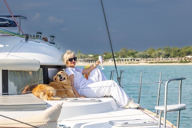Private Full Day Cruise in Corfu on Lagoon Catamaran