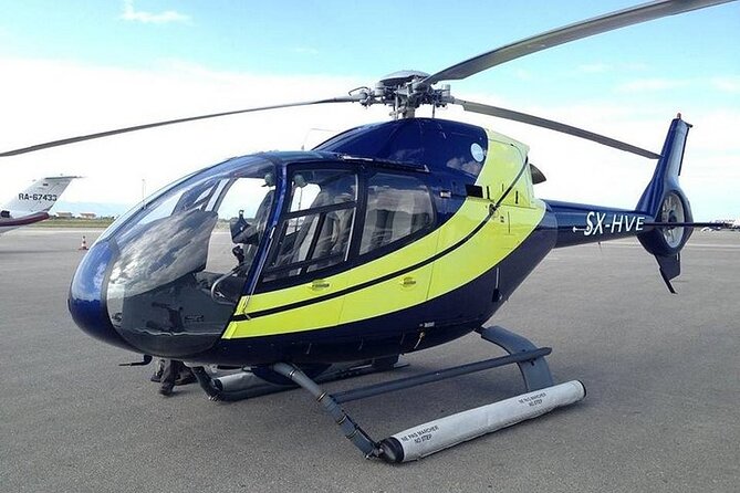 Private Helicopter Transfer From Sifnos to Santorini