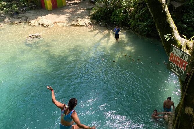Private Horseback Riding in the Ocean & Blue Hole From Ochi Rios