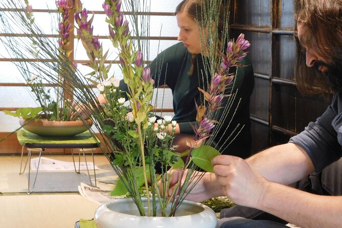 Private Ikebana in a Kyoto Machiya