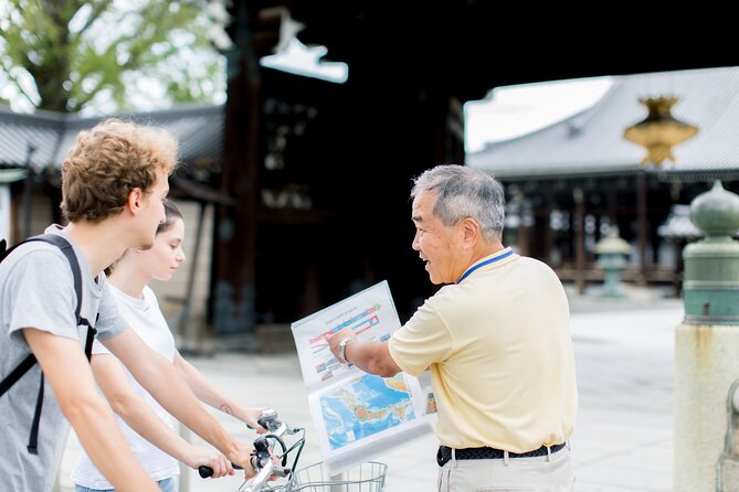 Private Kyoto Back Street Cycling Tour W. Eng-Speaking Guide
