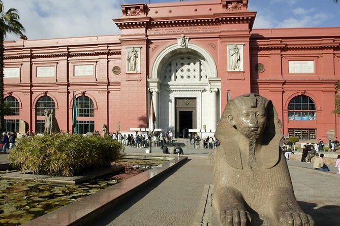 Pyramids Sphinx Camel Ride Egyptian Museum Bazar Private Day Tour