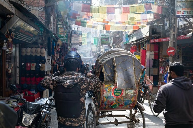 Rickshaw Ride Sightseeing at Kathmandu Durbar Square