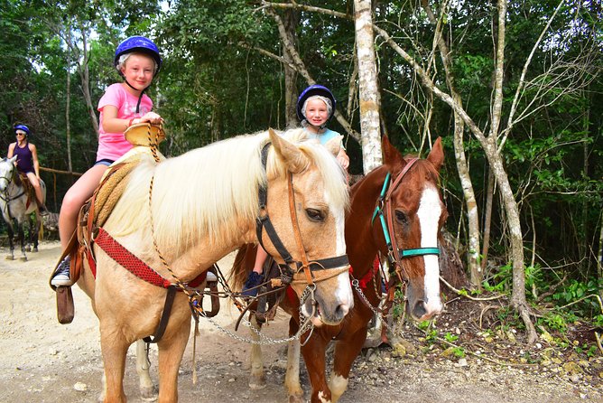 Single ATV, Horseback Riding, Ziplines and Cenote Swim