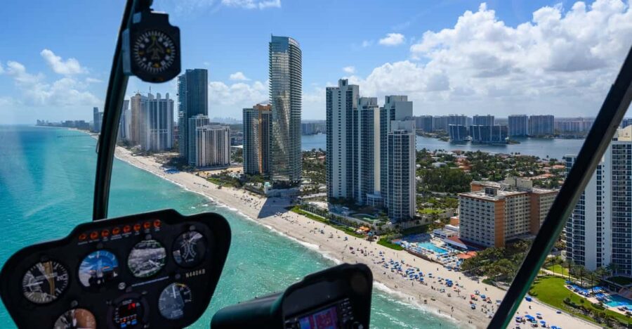 Sunset Private Helicopter: Lauderdale-Hard Rock Guitar-Miami - Overview of the Experience