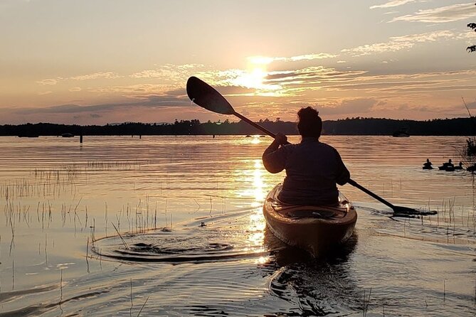 Sunset Tour by Kayak on Sebago Lake Maine - Tour Inclusions