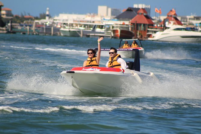 The Most Intrepid Speedboat Adventure in Cancun (Snorkel Included)