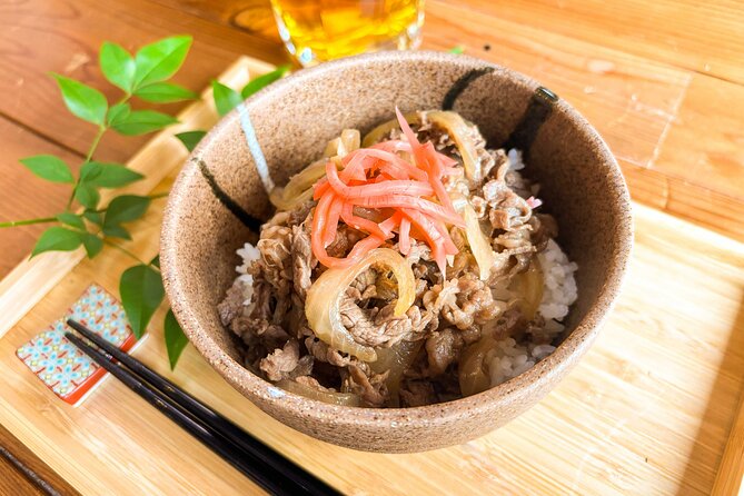 Tokyo 6hr Private Guided Tour and Gyudon Cooking Experience