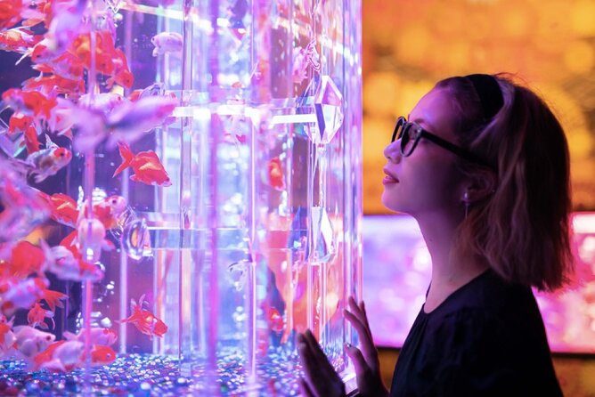 Tokyo Art Aquarium Museum E-Ticket With Optional Tokyo Metro Pass