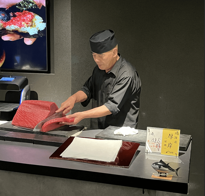 Tokyo-Roppongi: Tuna Cutting Show and Sushi Tasting(5pieces)