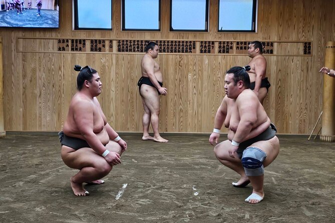 Tokyo Sumo Wrestling Morning Practice Tour With Private Transfer