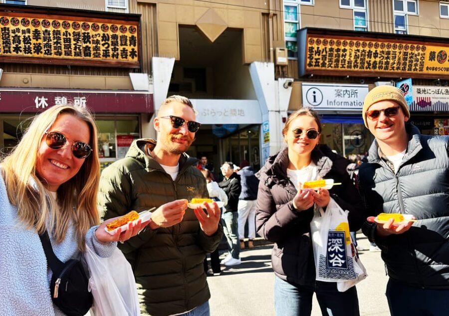 Tokyo: Tsukiji Fish Market Street Food Tour
