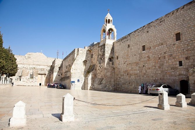 Tour to Bethlehem, Jordan River, Dead Sea Mini Group. up to 6 Pax