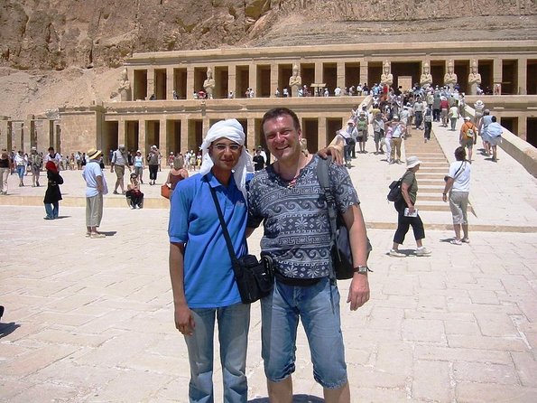 Tour to Tutankhamun Tomb in Kings Valley, Hatshepsut Temple, Colossi of Memnon